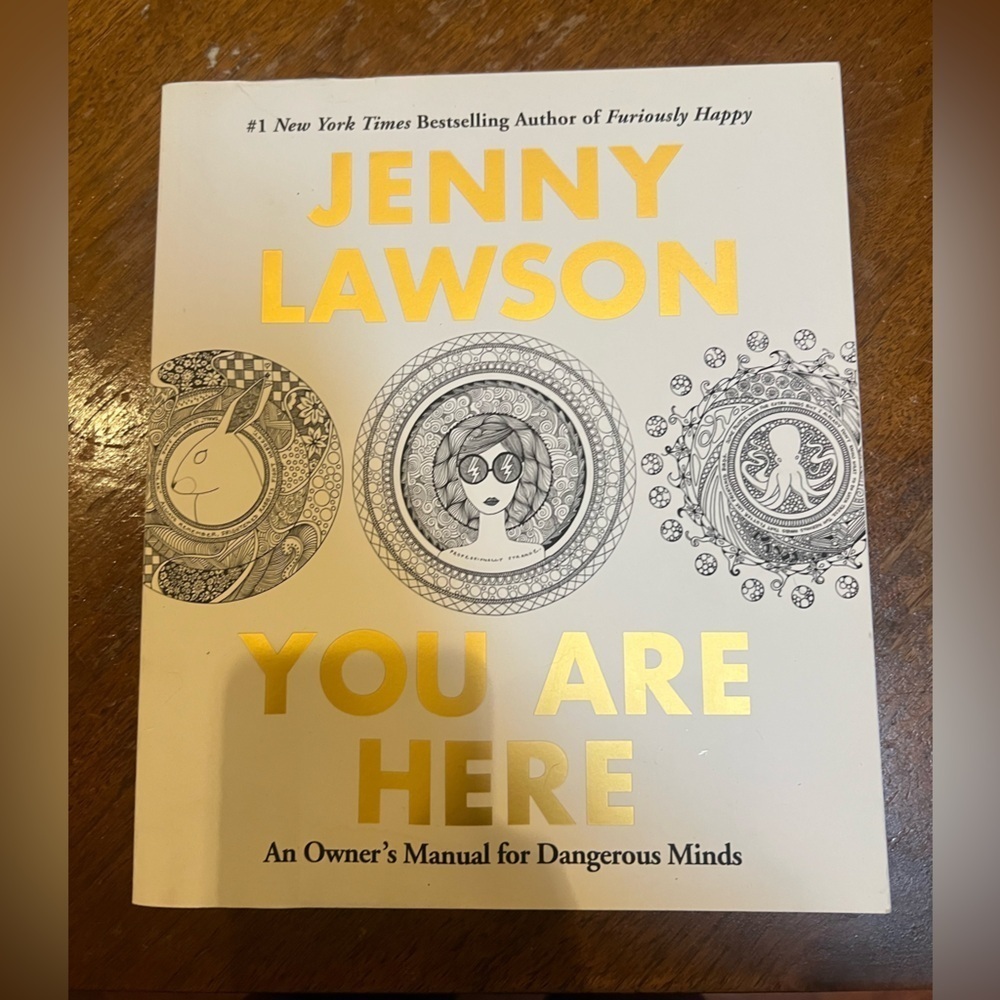 Jenny Lawson 'You Are Here' Book